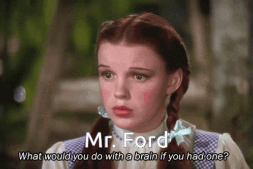Dorothy And Ford Brainless GIF