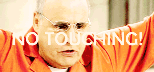 No Touching GIF - Arrested Development Comedy George Bluth Sr GIFs