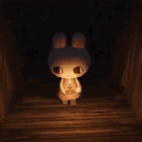 Animal Crossing Animal Crossing Walking In The Dark GIF - Animal Crossing Animal Crossing Walking In The Dark GIFs