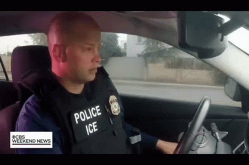 Ice Police GIF - Ice Police Driving GIFs