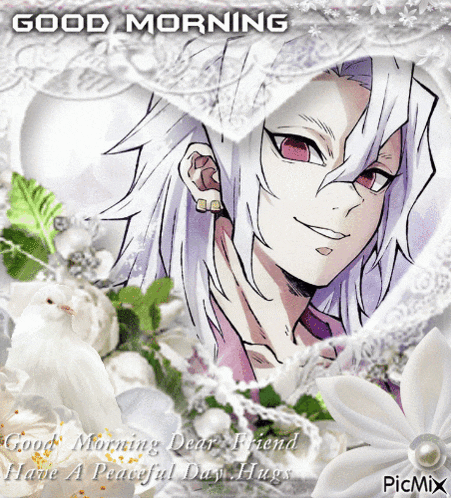a good morning dear friend have a peaceful day hugs poster