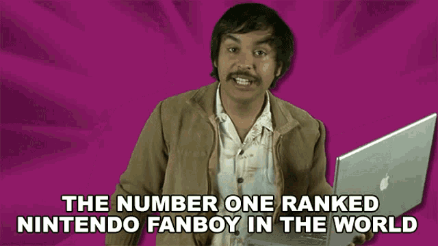 The Number One Ranked Nintendo Fanboy In The World Derrick Acosta GIF - The Number One Ranked Nintendo Fanboy In The World Derrick Acosta Mega64 GIFs
