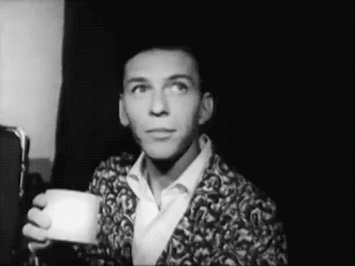 Frank Sinatra Young GIF - Frank Sinatra Young Drink GIFs