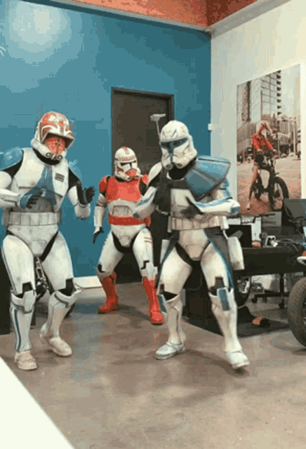 Dancing Silly GIF - Dancing Silly Clone Trooper GIFs
