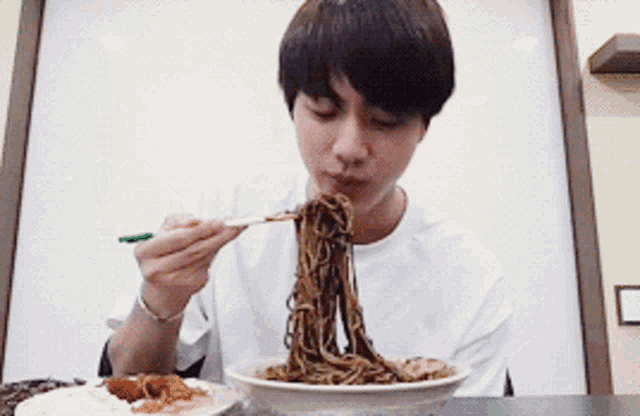 Seokjin Eating GIF - Seokjin Jin Eating GIFs