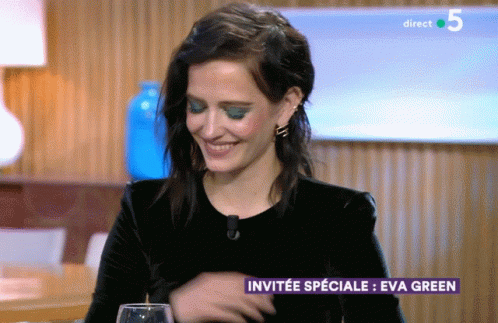 Eva Green Interview GIF - Eva Green Interview Talkshow GIFs