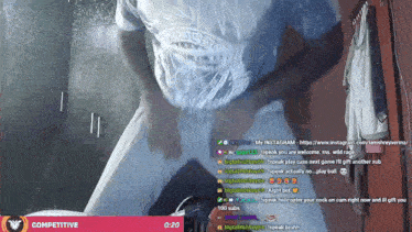 a screen shot of a video game with the words competitive on the top