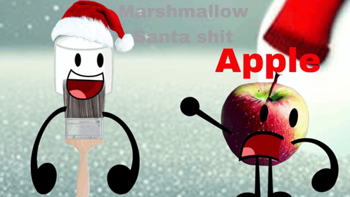 Inanimate Insanity Apple GIF - Inanimate Insanity Apple Marshmallow GIFs