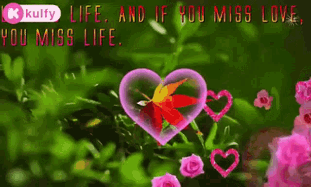 Love Is Life Message Gif GIF - Love Is Life Message Gif Love Quotations GIFs