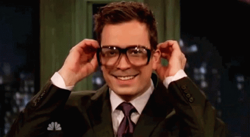 Jimmy Fallon Eyeglasses GIF - Jimmy Fallon Eyeglasses Smile GIFs