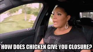 Food Is Peace GIF - How Does Chicken Give You Closure You Full And You Go To Sleep Chicken GIFs
