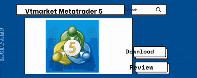 a screenshot of vtmarket metatrader 5 showing the download and review options