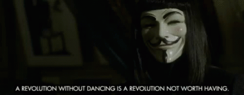 Guy Fawkes V For Vendetta GIF - Guy Fawkes V For Vendetta Revolution GIFs