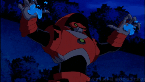 a cartoon of a man with a helmet and gloves shooting water