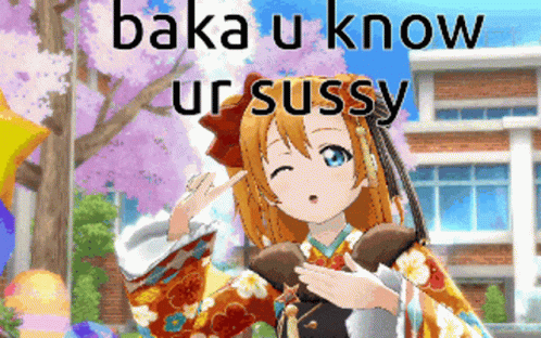 Sussy Baka Sifas GIF - Sussy Baka Sifas Love Live GIFs