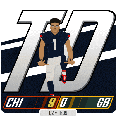 a football player with the number 1 on his shirt
