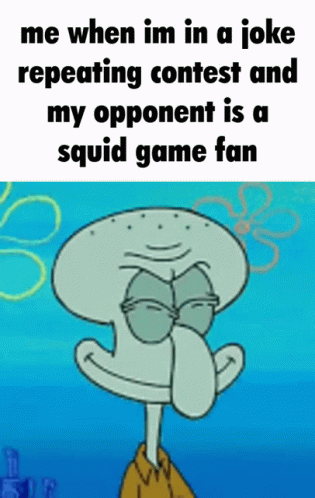 Squid Game Squidward GIF - Squid Game Squidward Squid Game Cast GIFs