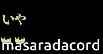 a black and white logo for masaradacord in white letters
