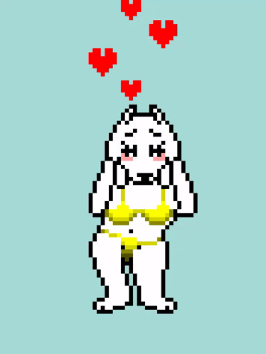 Pixel Red Hearts GIF - Pixel Red Hearts Wiggle GIFs