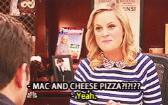 Parks And Rec Pizza GIF - Parks And Rec Pizza Excited GIFs