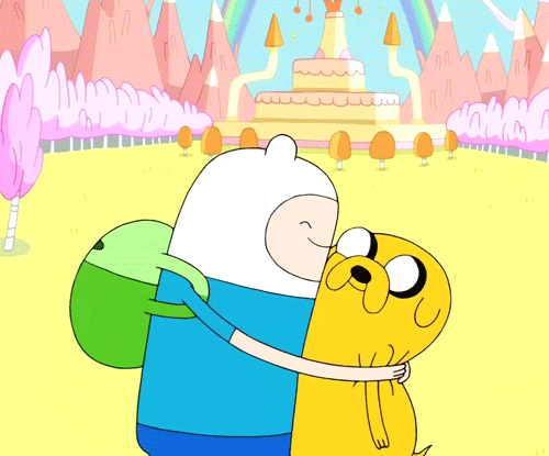 Hug  GIF - Adventure Time Finn Jake GIFs