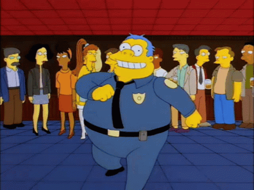 Chief Wiggum Simpsons GIF - Chief Wiggum Wiggum Simpsons GIFs