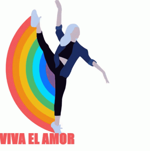 Que Viva El Amor GIF - Viva El Amor Orgullo Gay Bandera Del Orgullo GIFs