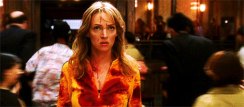 Your Girlfriend, On Her Period GIF - Action Kill Bill Volume GIFs