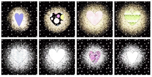 Hearts Collage Gif Glitter GIF - Hearts Collage Gif Glitter Hearts GIFs