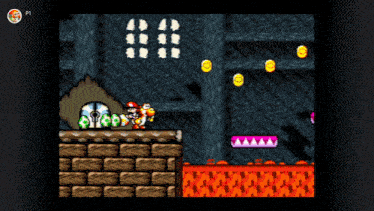 a screenshot of a video game with the number pi at the top left