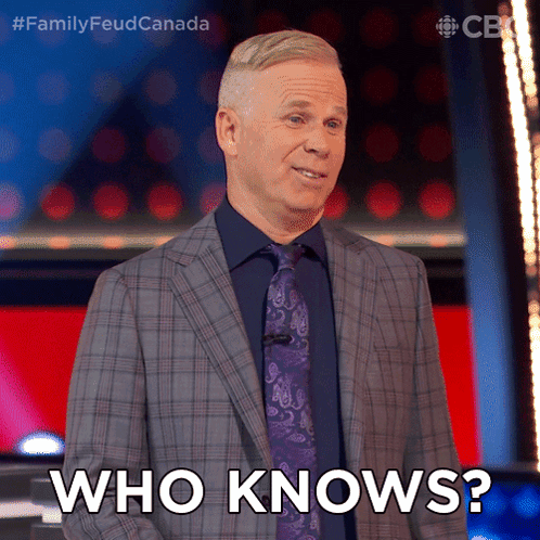Who Knows Gerry Dee GIF - Who Knows Gerry Dee Family Feud Canada GIFs