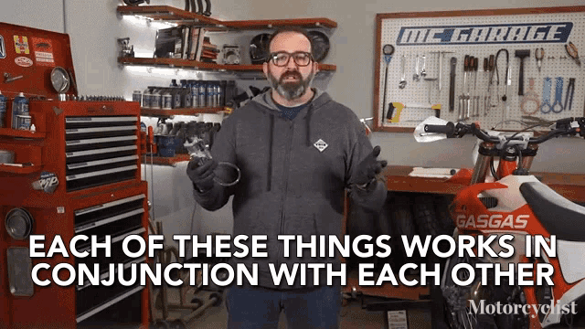 Each Works In Conjunction With Each Other All About Motorcycle GIF