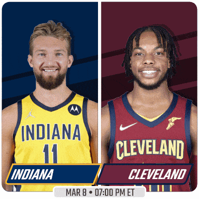Indiana Pacers Vs. Cleveland Cavaliers Pre Game GIF - Nba Basketball Nba 2021 GIFs