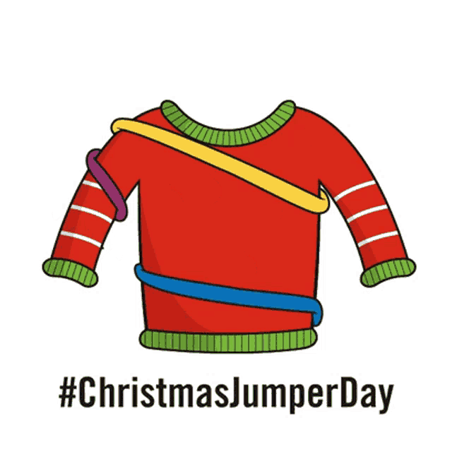 an ugly christmas sweater with christmas lights and ornaments