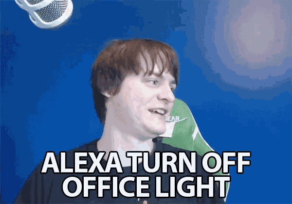 Alexa Turn Off Office Light GIF - Alexa Turn Off Office Light Switch Off GIFs