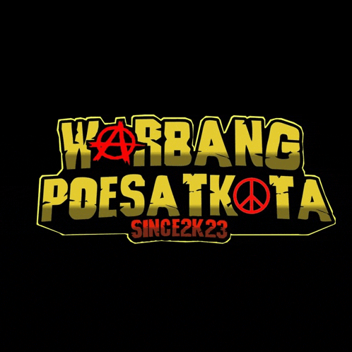 a logo that says warbang poesa kota since2k23