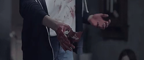 Drop Something Bloody Hands GIF - Drop Something Bloody Hands GIFs