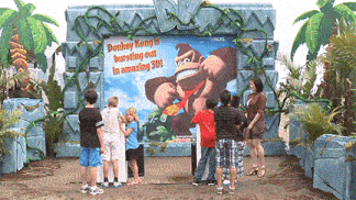 Donkey Kong Donkey Kong Country Returns 3d GIF - Donkey Kong Donkey Kong Country Returns 3d Surprise GIFs
