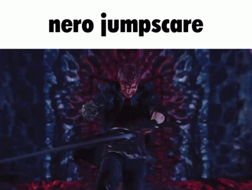 Nero Devil May Cry5 GIF - Nero Devil May Cry5 Jumpscare GIFs