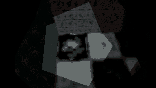 a black and white image of a cube with the number 35 on it ..