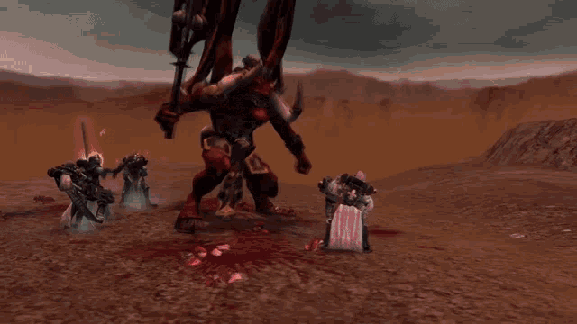 Bloodthirster Dawn Of War GIF - Bloodthirster Dawn Of War Warhammer40k GIFs