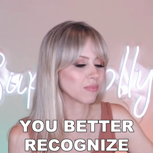 You Better Recognize Superholly GIF - You Better Recognize Superholly Better Notice GIFs