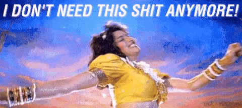 Indian I Dont Need This Shit A Nymore GIF