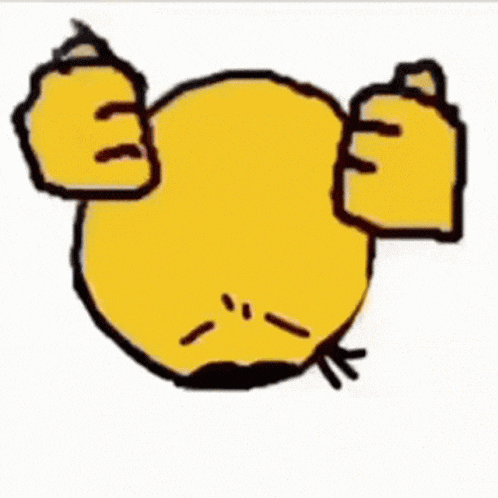 a yellow smiley face with a crying face and tears coming out of its eyes .