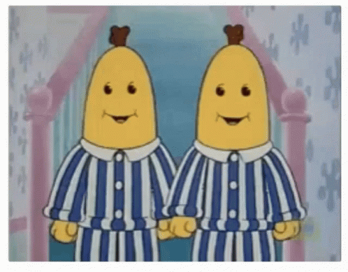 Bananas In Pajamas Are You Thinking What Im Thinking GIF