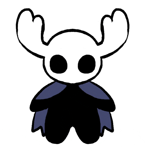 a black and white drawing of a knight with horns and a purple cape .