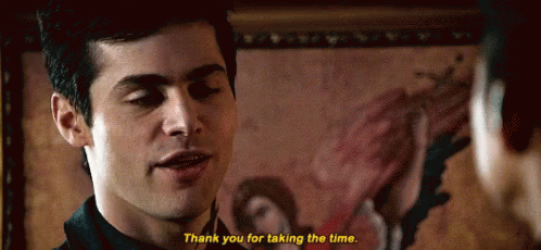 Malec Shadow Hunters GIF - Malec Shadow Hunters Thank You For Taking The Time GIFs