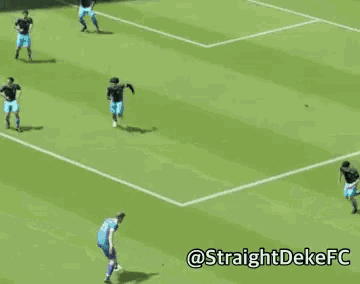 a soccer game is being played in front of a twitch tv banner