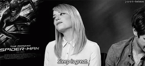 Sleepy GIF - Emma Stone Sleep Great GIFs