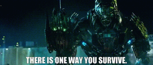 Transformers Lockdown GIF - Transformers Lockdown There Is One Way You Survive GIFs